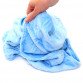М'яка іграшка-подушка Хом'як з пледом 3 в 1 блакитний 35*25*20 см (M11186)
