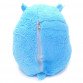 М'яка іграшка-подушка Хом'як з пледом 3 в 1 блакитний 35*25*20 см (M11186)