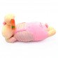 М'яка іграшка-подушка Зайчик з пледом «Копиця» 3 в 1 рожевий 50*30*20 см (21510)
