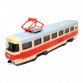 Машинка игровая Трамвай «Автопром» металлическая моделька 16*6*3 см (6411A)