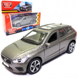 Машинка игровая Volvo XC60 «TechnoPark» джип Вольво металл серый 12*4*5 см (XC60-12-GY)