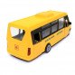 Машинка игровая Iveco «TechnoPark» Школьный автобус желтый металл 15*6*5 см (DAILY-15CHI-YE)