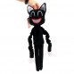 М'яка іграшка Картун Кет «Kinder Toys» Cartoon Cat Мультяшний Кіт чорний 32*12*10 см (00216-01)
