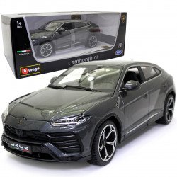 Машинка металлическая Lamborghini Urus «Bburago» Ламборгини серый металлик 9*25*8 см (18-11042)