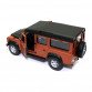 Машинка металева Land Rover Defender 110 "Bburago" Джип Ленд Ровер коричневий 13*6*5 см (18-43028)