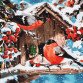 Картина за номерами Ідейка «Яскраві снігурі» 40x40 см (КНО4041)