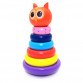 Розвиваюча іграшка дерев'яна пірамідка Сова Fun Game 15*9*9 см (91552)
