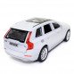 Машинка игровая Volvo XC90 «АвтоЕксперт» джип Вольво металл белый звук свет 15*6*6 см (35585W)