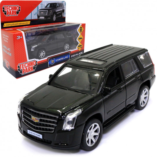 Машинка игровая Cadillac Escalade «TechnoPark» Кадиллак  металл черный 12*5*5 см (ESCALADE-BK)