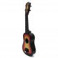 Іграшка дитяча гітара струнна з медіатором у чохлі з ременем пластик 55*17*5 см (898-3D)
