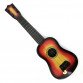 Іграшка дитяча гітара струнна з медіатором у чохлі з ременем пластик 55*17*5 см (898-3D)