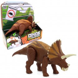 Іграшковий інтерактивний динозавр Трицератопс "Dinos Unleashed" серії Realistic звук 11*22*6 см (31123TR)