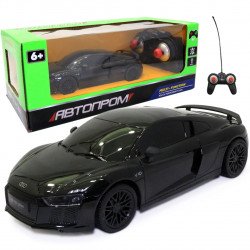 Машинка на радіокеруванні Audi R8 "Автопром" чорний 17*8*6 см (8813)