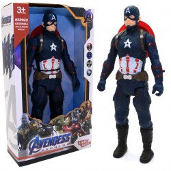 Ігрова фігурка Капітан Америка Avengers Marvel Captain America іграшка Месники звук 30 см (204)