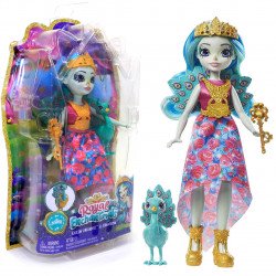 Кукла Enchantimals Ее Величество Пава Парадайз и питомец Рэйнбоу 20 см (GYJ14)