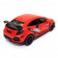 Іграшкова машинка металева Honda Civic Tupe R «АвтоЕксперт» Хонда Сівік червоний звук світло 16*5*6 см (33344)