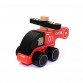 Дерев'яна іграшка «Пожежники» Cubika дерев'яний вертоліт дерев'яна пожежна машина 11*5*5 (15559)
