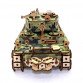   Дерев'яний 3D конструктор Танк Тигр UnityWood "Tank Tiger" 100 деталей 24*10,5*11 см (UW-014)