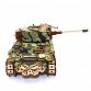 Деревянный 3D конструктор Танк Тигр UnityWood «Tank Tiger» 100 деталей 24*10,5*11 см (UW-014)