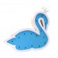Игрушка ночник деревянный «Сказочные сны», Лебедь, Tree Toys, голубой, свет, 30*3*29 см (1566)