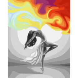 Картина за номерами Ідейка «Чуттєвий танець» 40x50 см (КНО4849)