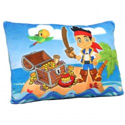М`яка дитяча подушка з принтом «Пірати», сплюшка  40*26*10см (00291-31)