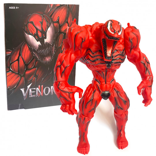 Игровая фигурка Venom 2 Avengers Marvel Веном Карнаж красный, шарнирный, 30см, (9898-6)