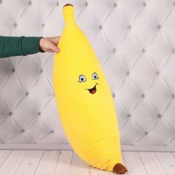  М'яка дитяча подушка-іграшка 69см Банан (00284-05)