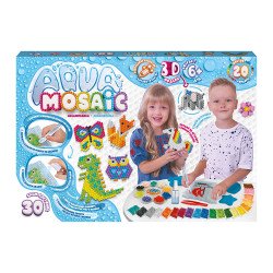 Набор для творчества Aqua Mosaic (аква мозаика), большой набор, 3D 37*25*4 см (AM-01-01)
