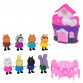 Дитячий ігровий набір Peppa Pig "Будинок Пеппы" 8 фігурок, будинок, аксесуари (20835)