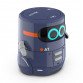 Умный робот с сенсорным управлением и обучающими карточками, интерактивный, 10x11x11, Kiddisvit, фиолетовый, AT002-02-UKR