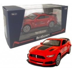 Машинка металлическая Ford Mustang Shelby GT500 "AutoExpert Elite" Форд Мустанг шелби GT500 красный 16*6*5 см (GT-1712)