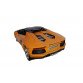 Машинка металева автопром "Lamborghini avendador roadster" 1:24 Помаранчевий, світло, звук (68268A)