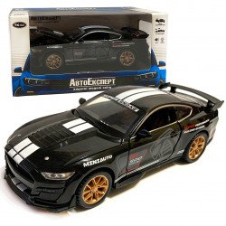 Машинка металева Ford Mustang Shelby GT500 "AutoExpert" Форд Мустанг шелбі GT500 чорний 16*6*6 см (LF - 03608)