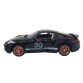 Іграшкова машинка металева Porsche 911 Turbo S АвтоЕксперт Порше, чорна, звук, світло,  інерція, відкр. двері, капот, багажник, 16*6*6 см (LF - 01232)