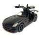 Игрушечная машинка металлическая Mercedes-AMG GT Black Series АвтоЕксперт, черный, звук, свет, иннерция, откр. двери, капот, багажник, 15*6*5 см (87036)