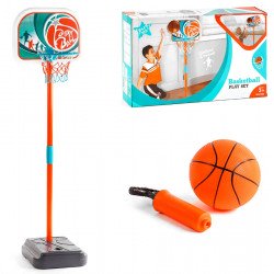 Дитяче баскетбольне кільце зі стійкою і м'ячем 106 см (L1803)