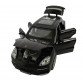 Машинка игровая Porsche Cayenne «АвтоЕксперт» Порше каен, металл, черная, подсветка фар, звук, инерция, открываются двери, капот, 15*6*4, 24705