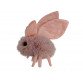 Мягкая игрушка моль Молли «Копиця» мех искусственный розовая 16*8*30 см (00289)