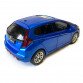 Машинка металлическая детская Honda Fit, синяя, металлическая, 1:32, звук, свет, инерция, открываются двери, багажник, капот, 15*5*6см (GT - 04600)