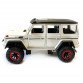 Машинка металева дитяча Mercedes G500 мерседес, біла, Автоексперт, 1:24, світло, інерція, відкриваються двері, багажник, капот, 20*10*11см (GT - 09002)