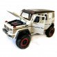 Машинка металлическая детская Mercedes G500 мерседес, белая, Автоэксперт, 1:24, свет, инерция, открываются двери, багажник, капот, 20*10*11см (GT-09002)