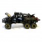 Машинка металева дитяча Ford Raptor з мотоциклом позашляховик, чорна, Автоексперт, 1:24, світло, інерція, відкриваються двері, багажник, капот, 21*9*9см (GT - 02291)
