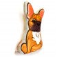 Детская подушка сувенир собачка Бульдог микроплюш, Копиця, Украина, 36*25*8см (00115-3)