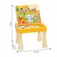 Игровой столик “Drawing Board” Парк животных, для рисования и складывания пазла, доска для рисования, для песка (009-2119)