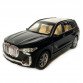 Машинка металлическая детская BMW X7, БМВ, черная, 1:32, Автоэксперт, звук, свет, инерция, откр двери, багажник, капот, 16*6*5 (GT-01120)