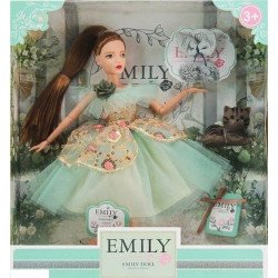 Кукла Emily 30 см с питомцем и аксессуарами (QJ088)