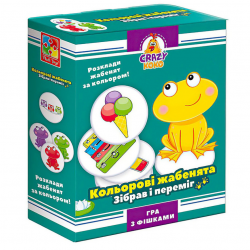 Настільна розважальна гра "Vladi Toys" Кольорові жабенята Crazy Koko (VT8025-06)