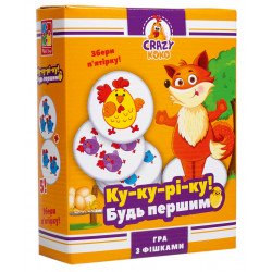 Настільна розважальна гра "Vladi Toys" Ку-ку-рі-ку Crazy Koko (VT8025-08)