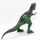 Іграшковий динозавр зелений, пластик, звук, підсвічування, рухливі кінцівки, 13*36*14см (NY080-A)